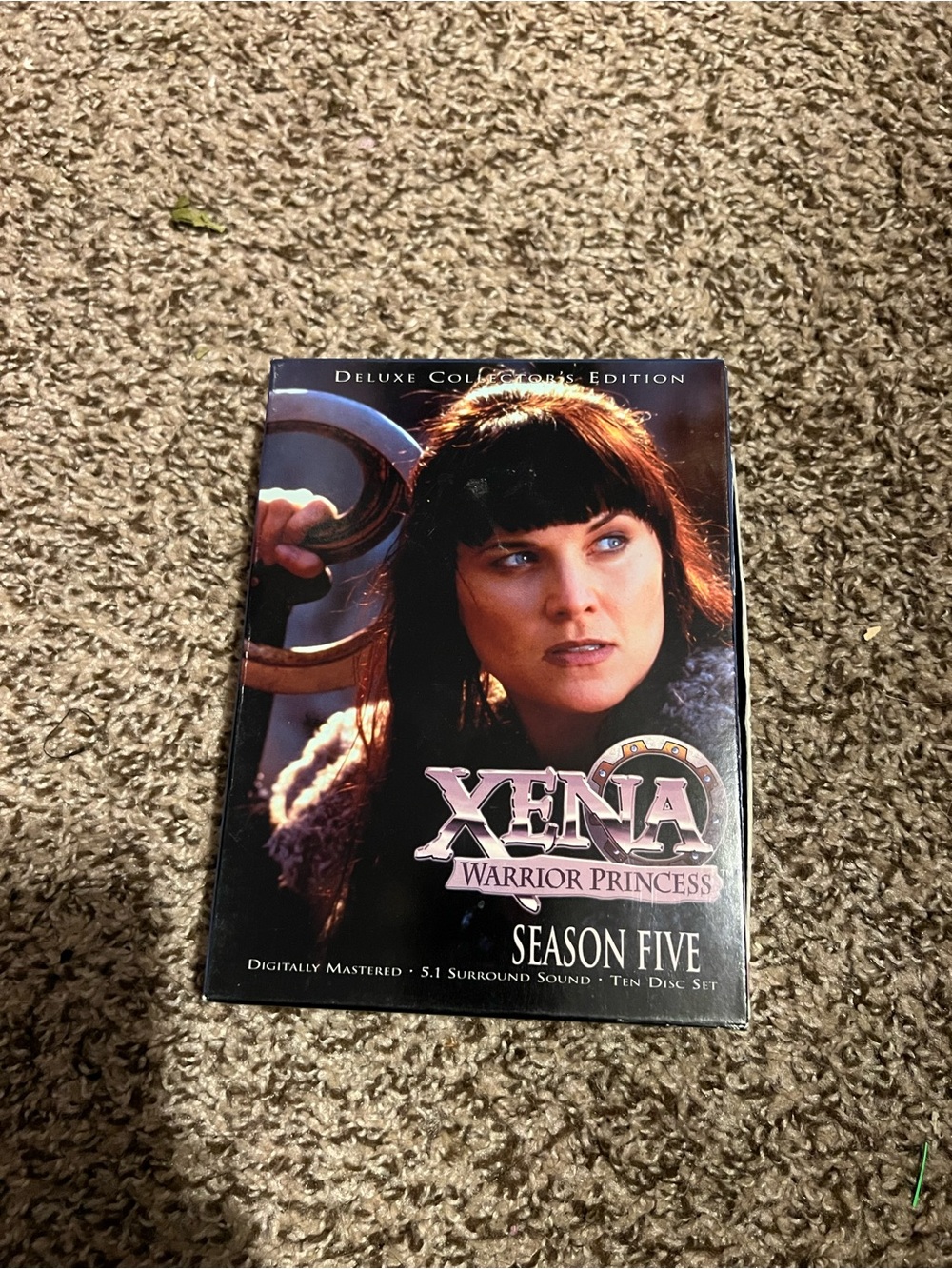 Xena Warrior Princess Season Five DVD Box Set - Black Cover